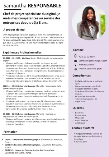 cv-chef-projet