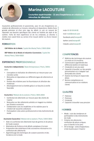 cv-couturiere