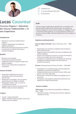 cv-couvreur