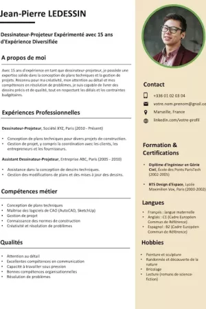 cv-dessinateur-projecteur