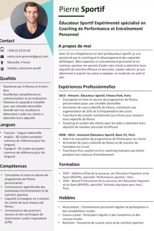 cv-educateur-sportif