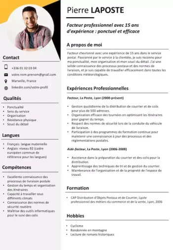 cv-facteur