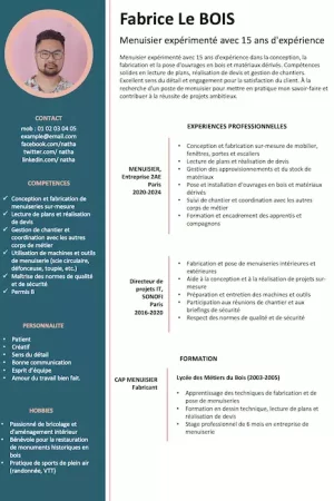 cv-menuisier