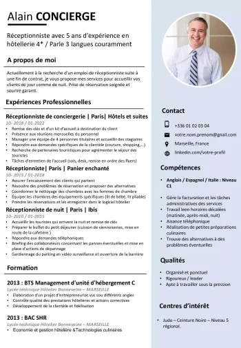 cv-receptionniste