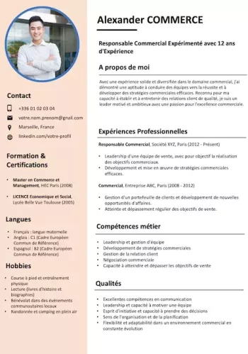 cv-responsable-commercial