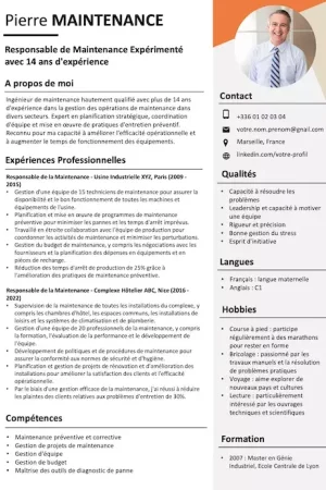 cv-responsable-maintenance