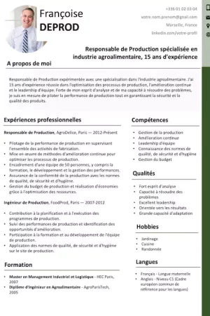 cv-responsable-production