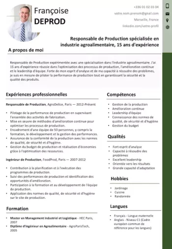 cv-responsable-production