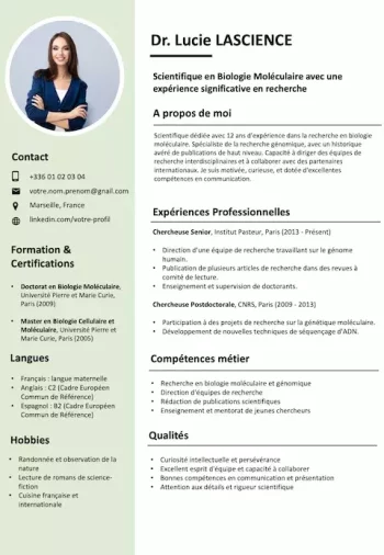 cv-scientifique