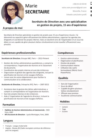 cv-secretaire-direction